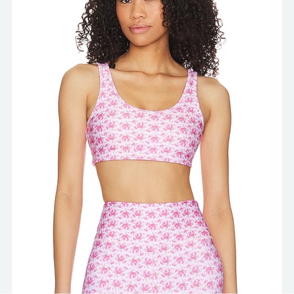 LoveShackFancy Other - LoveShackFancy size XS Ornice Rose Sports Bra In Multi